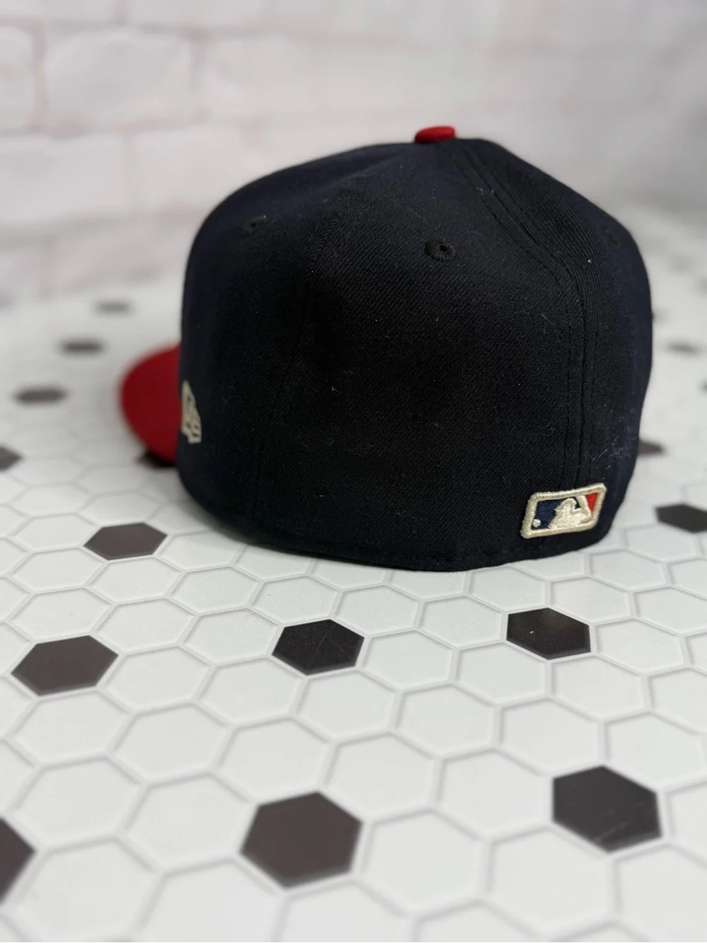 New Era St. Louis Cardinals 59FIFTY Fitted Hat Navy Red MLB Cap Size 7